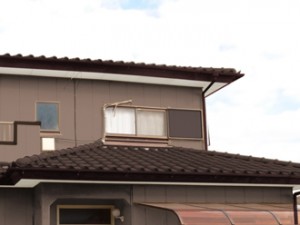 武蔵野市　屋根塗装　外壁塗装　カラーシミュレーション　屋根茶系　外壁茶系