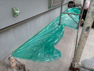 市原市ナノコン塗装下塗り1