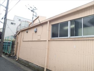 葛飾区の店舗　外壁調査