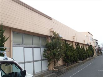 葛飾区の店舗　外壁調査
