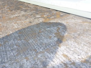 板橋区　屋根リフォーム事前点検　塗膜劣化