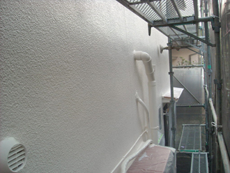 新宿区　外壁塗装　完了