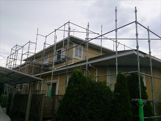 木更津市　塗装工事　足場着工006_R