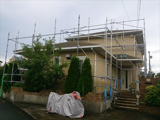 木更津市　塗装工事　足場着工005_R