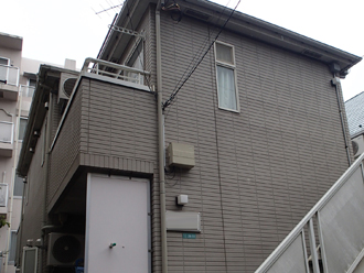 江戸川区　アパート　塗装　アパート外壁塗装　屋根塗装　日塗工　カラーシミュレーション　外壁の色