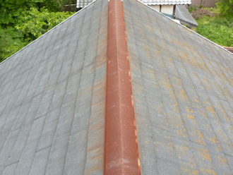 八王子市　外壁塗装と屋根塗装の事前点検　屋根の状態