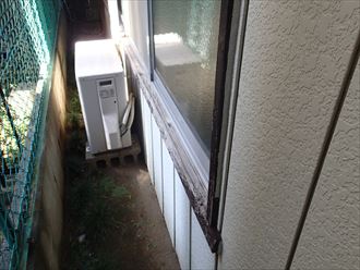 茂原市　玄関塗装