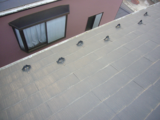 葛飾区　屋根塗装前の点検