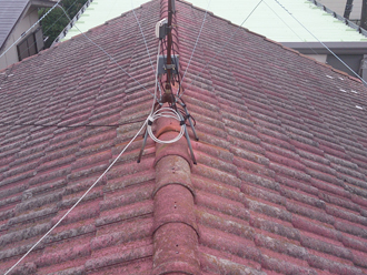 市原市　屋根塗装　瓦塗装　外壁塗装　ルーフマイルドSi　赤さび  水系ファインコートSi　HN-90　パーフェクトトップ　ND-490