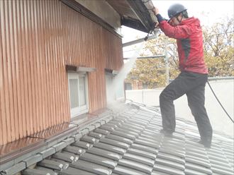 木更津市　金属系外壁の洗浄008_R