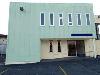 常総市　外壁塗装　外壁カバー　クリニックの外壁塗装　カラーシミュレーション　外壁塗装の色　グリーン×クリーム系