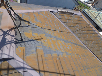 屋根塗装　屋根メンテナンス　屋根補修　苔　藻　汚れ　塗膜の剥がれ　ヤネフレッシュ　サーモアイSi