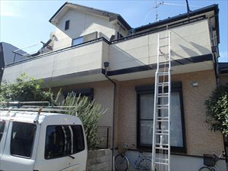 千葉市花見川区　屋根塗装　外壁塗装　クリア塗装　サーモアイSi　クールダークチョコ UVプロテクトクリアSi　パーフェクトトップ　ND104