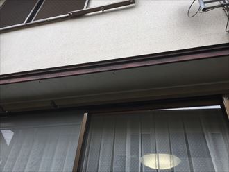 袖ケ浦市,霧除け,木部,塗装