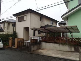袖ケ浦市,屋根外壁塗装,全景