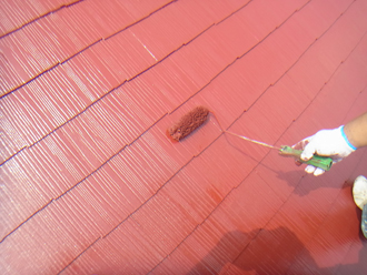 屋根塗装　屋根の色　カラーシミュレーション　赤　ヤネフレッシュ　マルーン　レッド　アレスクール　ローヤルレッド