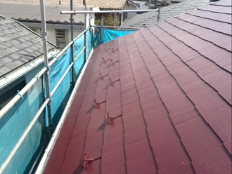隣家との距離が近い　足場　外壁塗装　屋根塗装