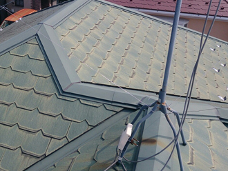 屋根塗装　屋根の色　パーフェクトフィラー