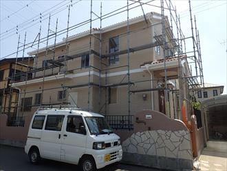 袖ケ浦市,外壁塗装工事