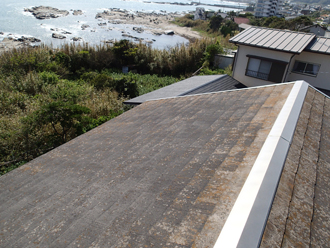 鴨川市　屋根塗装　外壁塗装　屋根点検時の景色