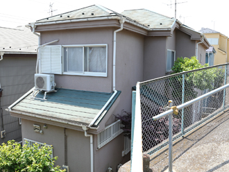 袖ケ浦市　屋根塗装　外壁塗装　色決め　カラーシミュレーション　元画像