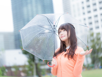 雨の日と傘