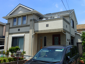 横須賀市　屋根塗装　外壁塗装　カラーシミュレーション　色決め　エラストコート　サーモアイSi