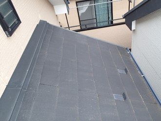 足立区　屋根塗装　外壁塗装　サーモアイ　パーフェクトトップ　元画像-屋根