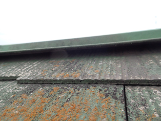 屋根塗装　棟板金補修