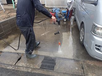 富津市　外壁塗装工事　洗浄002_R
