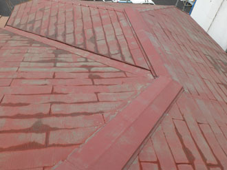 松戸市　屋根塗装　屋根点検