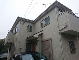 横浜市神奈川区　外壁塗装　屋根塗装　カラーシミュレーション　元画像
