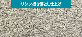 リシン搔き落とし仕上げのサンプル