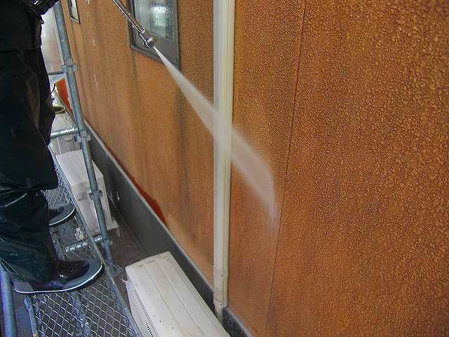 熊本市南区で外壁塗装工事を行いました。