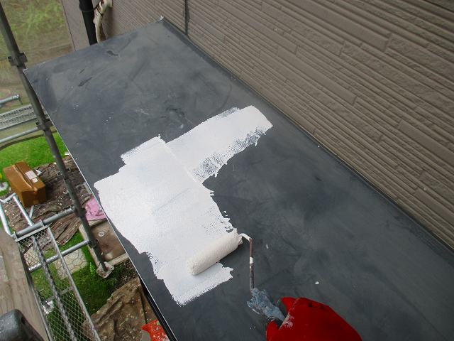庇板金錆止め