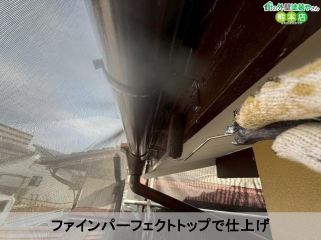 ファインパーフェクトトップで仕上げ