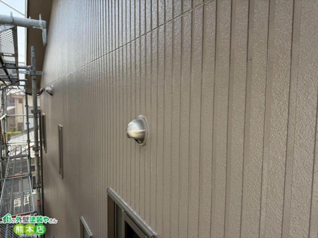 熊本市東区サイディング外壁塗装後