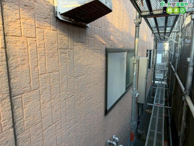 熊本市東区サイディング外壁塗装前