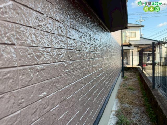 熊本市北区サイディング外壁塗装後