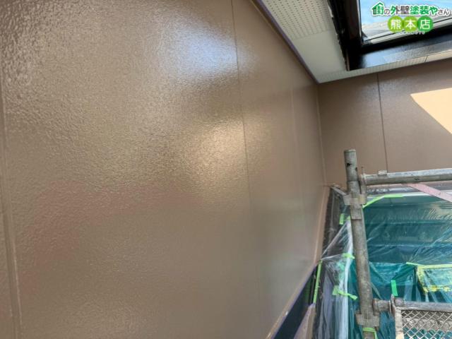 熊本市北区リシン外壁塗装後