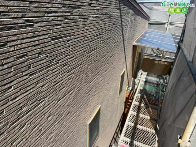 熊本市南区サイディング外壁塗装前
