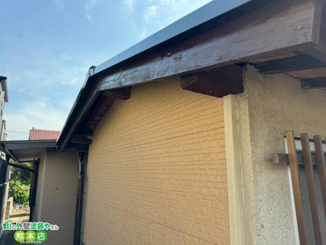 【熊本市南区】屋根塗装と同時に“無料サービス”で付帯部塗装！細部まで美しく整えたこだわり施工事例