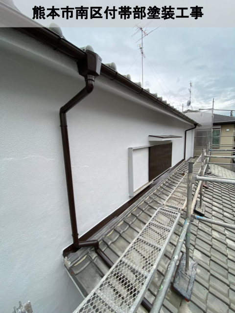 意外な落とし穴に注意！？熊本市南区にて経年劣化した1軒家の付帯部塗装工事