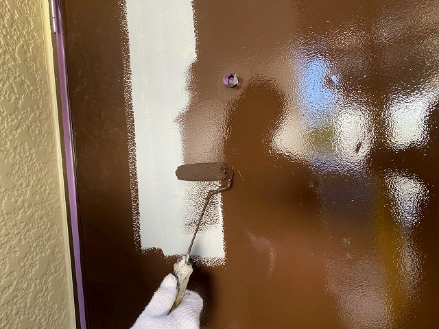 扉塗装:中塗りで発色と膜厚を安定させる(6枚目)