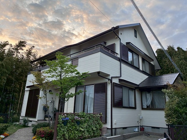 知多郡で屋根塗装と外装メンテナンス実施｜劣化診断から高圧洗浄・下塗り・タスペーサーまで丁寧施工