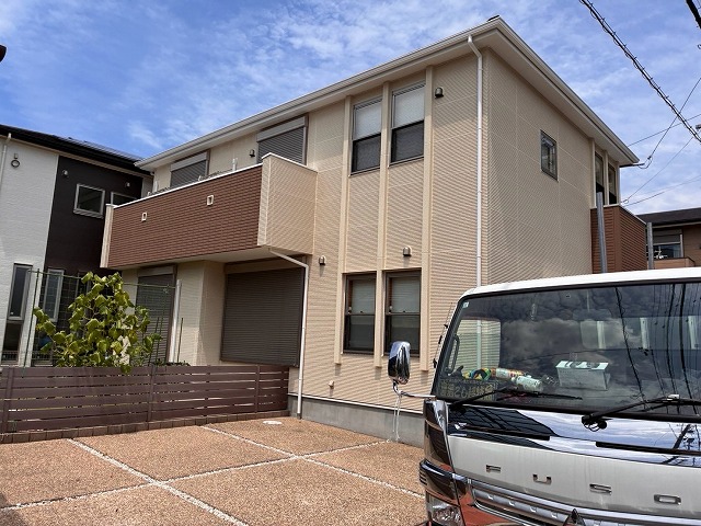 尾張旭市の外壁・屋根塗装でジョリパット外壁のひび割れと初回シーリング増し打ちを丁寧に改修