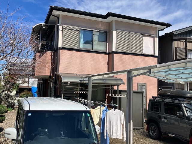 豊田市の施工前全景