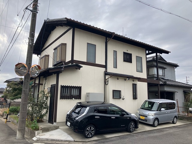 丹羽郡の外壁塗装・木部（付帯部）塗装工事｜現地調査から木部専用塗料で長持ち仕上げへ