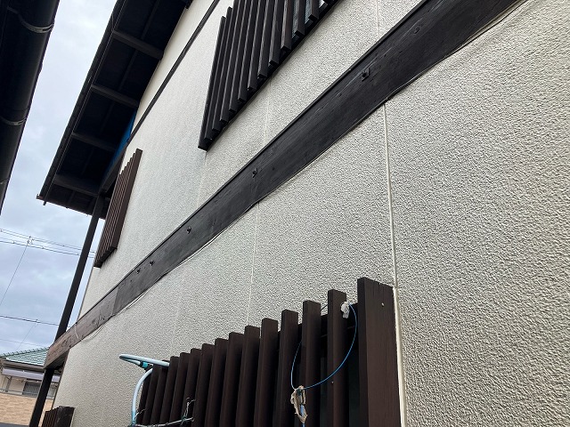 外壁と木部(付帯部)の取り合い確認