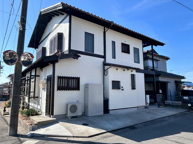 丹羽郡の外壁塗装・木部（付帯部）塗装工事｜現地調査から木部専用塗料で長持ち仕上げへ
